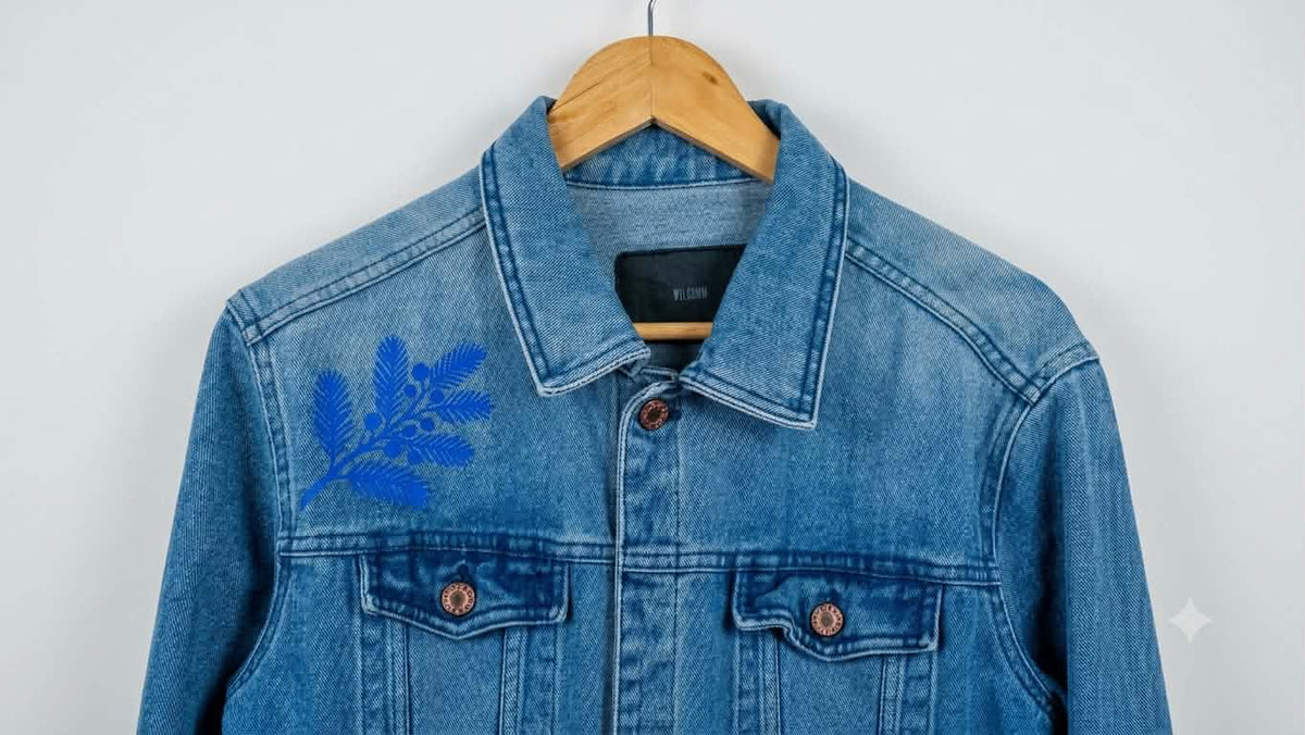 💙 One-Off Upcycled Denim Jacket | Ko te manu e kai ana i te miro...