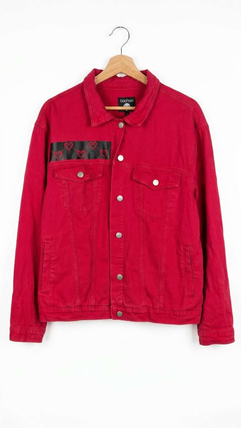 ❤️ One-Off Upcycled Denim Jacket | Mahia i roto i te aroha